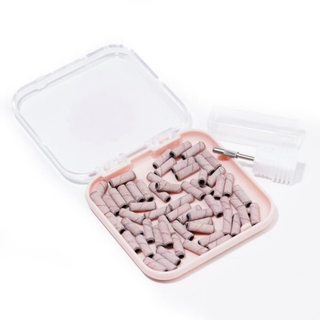 Hộp ống nhám nhí hồng + đầu hộp tiện lợi