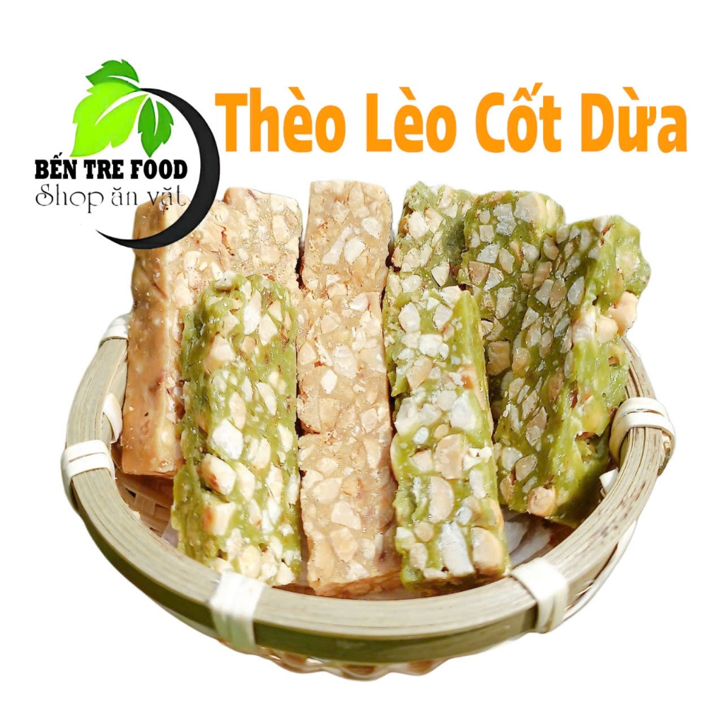 (Quà tặng) Thèo lèo Cốt Dừa giòn béo cốt dừa thơm giòn đậu