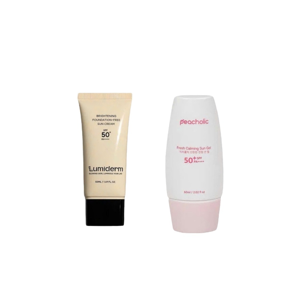S28_Combo 1 Kem Chống Nắng Peacholic (m37)+ 1 Kem chống nắng Lumiderm (c08)