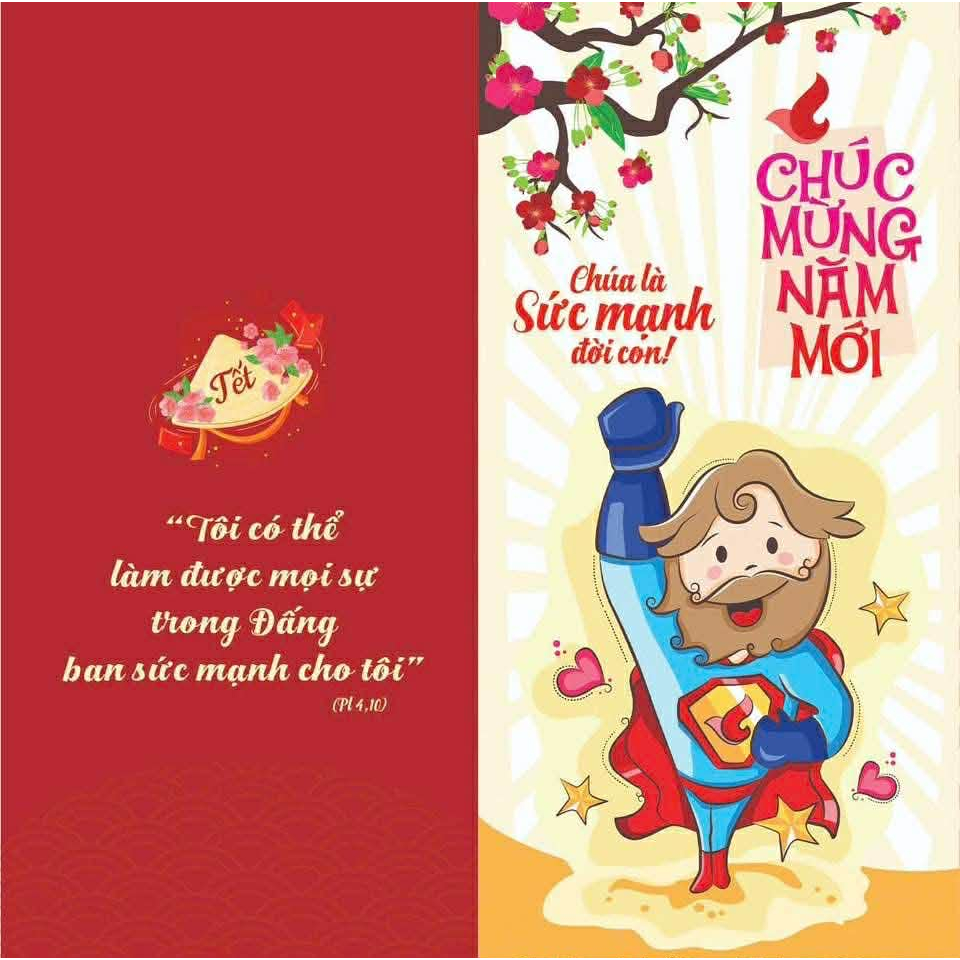 Set 10 Bao Lì Xì Công Giáo 10 Mẫu Được In Bằng Giấy C120 Dày Bóng Đẹp Bao Lì Xì 2026