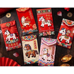 Set 60c lì xì ngựa in 5d