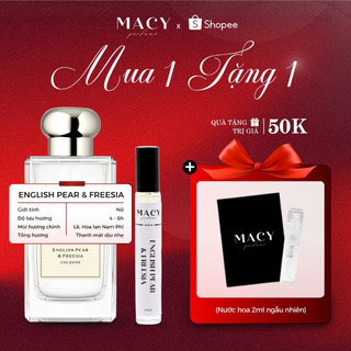Nước hoa nữ JML English Pear & Freesia Cologne | Hương Trái Cây | Nhẹ Nhàng, Nữ Tính