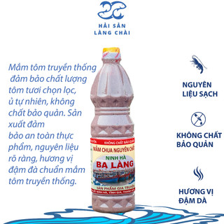 MẮM TÔM BA LÀNG THANH HÓA Ủ TRUYỀN THỐNG 1KG KHÔNG CHẤT BẢO QUẢN CHẤM BÚN ĐẬU Đánh Bông Bọt