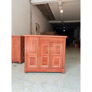 Tủ giày 3 cánh hương đá hương xám đẹp chắc chắn