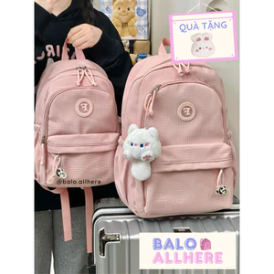 BaLo (XINHXINH) Balo Học Sinh Sinh Viên Đơn Giản Chống Thấm Nước Dung Tích Lớn Và Nhỏ BL492