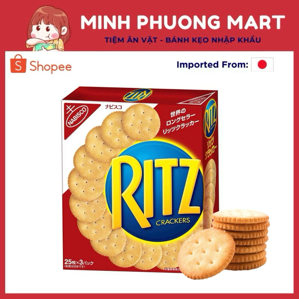 Ritz - Bánh Quy Giá Tốt, Chính Hãng, Đảm Bảo | Shopee Việt Nam