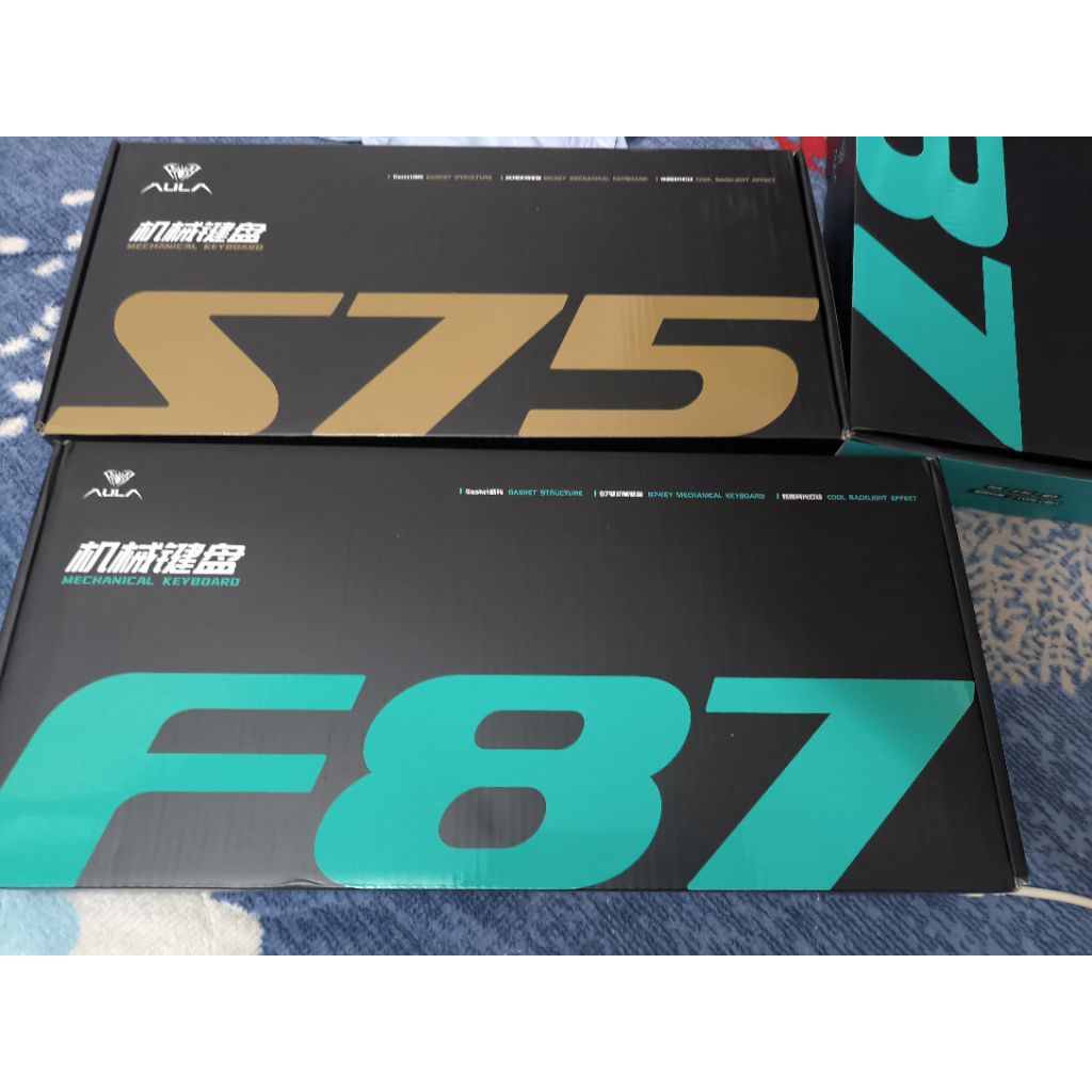 bàn phím cơ không dây Aula F87 3 mode kết nối led RGB | BigBuy360 - bigbuy360.vn