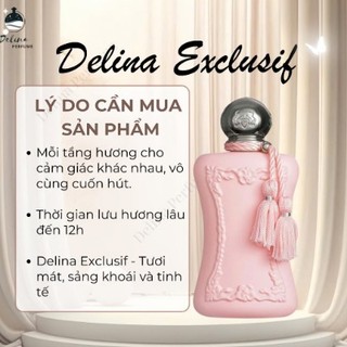 Nước hoa nữ, nước hoa nữ Delina ESTARA chiết 10ml, nước hoa nữ thơm lâu, thanh lịch và quyến rũ - ESTARA