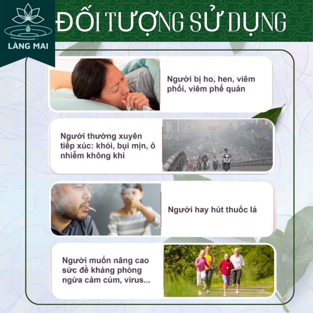 Trà Cải Thiện Hệ Hô Hấp - Làng Mai - Cây Dòi Thân Tím (cây bọ mắm) Bổ Phổi, Giảm Ho, Thanh Phế, Thải Độc Gan.