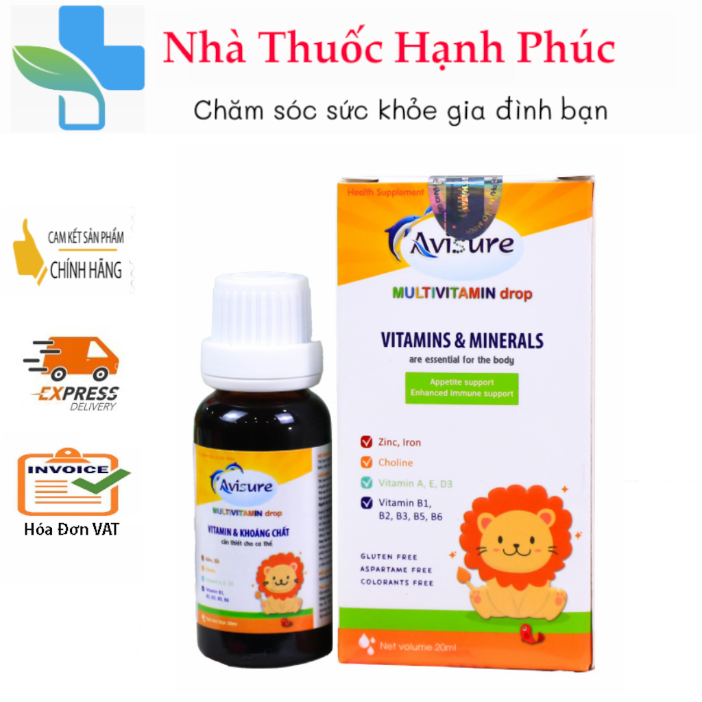 Avisure Multivitamin Drop - Bổ sung vitamin và khoáng chất | Shopee ...