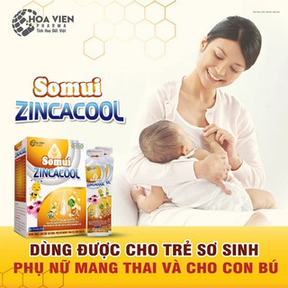 Siro Sổ Mũi, giúp Giải Cảm, Giảm Ho, Giảm Đờm, hạn chế Hắt Hơi Sổ Mũi do lạnh - Siro Somui Zincacool
