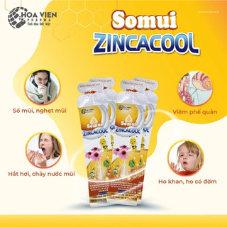 Siro Sổ Mũi, giúp Giải Cảm, Giảm Ho, Giảm Đờm, hạn chế Hắt Hơi Sổ Mũi do lạnh - Siro Somui Zincacool