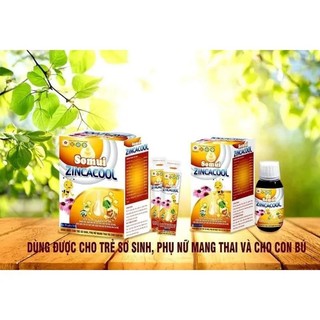 Siro Sổ Mũi, giúp Giải Cảm, Giảm Ho, Giảm Đờm, hạn chế Hắt Hơi Sổ Mũi do lạnh - Siro Somui Zincacool
