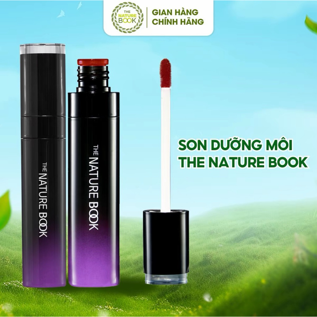 Son thuần chay The Nature Book Soft Velvet Tint Hàn Quốc thỏi 7ml