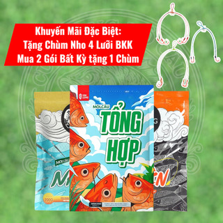 Mua 3 Gói Tặng 1 Chùm Nho 4 Lưỡi - Mồi Câu KIM LONG Đủ Loại Phù Hợp Câu Tất Cả Các Loại Cá Sông