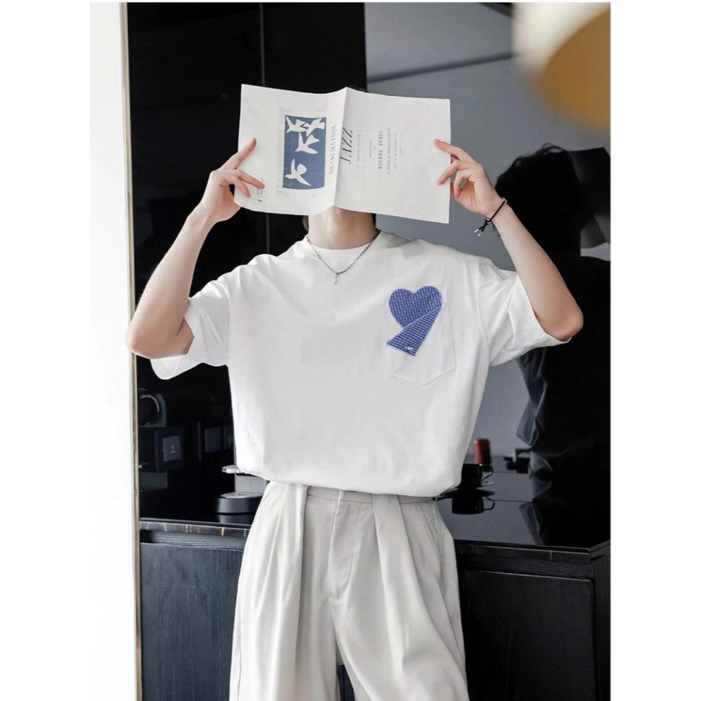 Áo thun Stee Cổ tròn TIMFLY Localbrand ICVCVNI Unisex Cotton