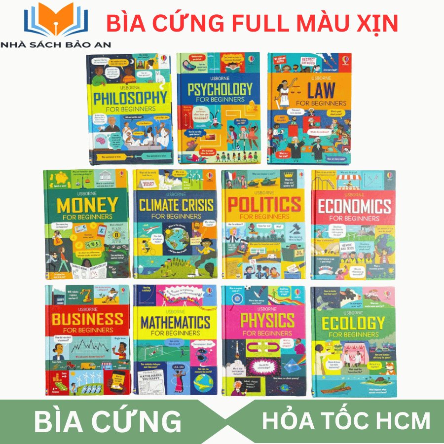 Sách tiền tệ - Usborne for beginners - Usborne tiền tệ 11 cuốn BÌA