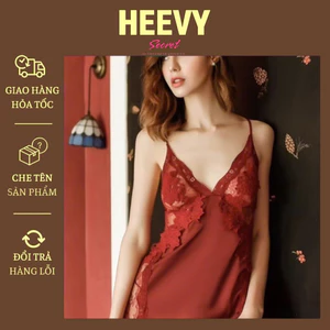 Đầm ngủ lụa sexy SLADY Mềm mịn váy ngủ hàng quảng châu cao cấp gợi cảm quyến rũ chồng