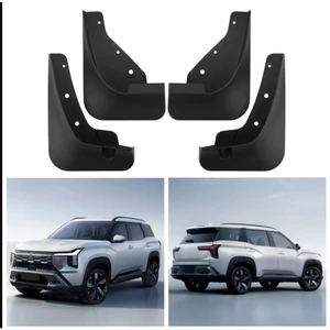 Chắn Bùn Mitsubishi Destinator Chất Liệu Nhựa Dẻo Bộ 4 Chiếc Có Kèm Ốc Vít