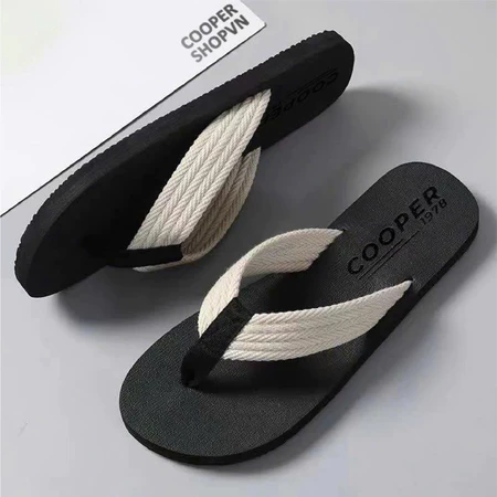 COOPER- Dép Kẹp Thương Hiệu COOPER Cao Cấp, Dép Cao Su, Đế Chống Trơn Trượt Dành Cho Nam Nữ