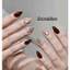 NAIL BOX THIẾT KẾ ĐỎ CHERRY MẮT MÈO MIX ĐÁ - MÓNG UP ĐỎ TẾT