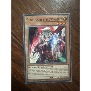 Thẻ Yugioh chính hãng - Ghost Orge & Snow Rabbit - Common - L5DD-ENA06