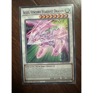 Thẻ Yugioh chính hãng - Accel Synchro Stardust Dragon - Common - L5DD-ENY37