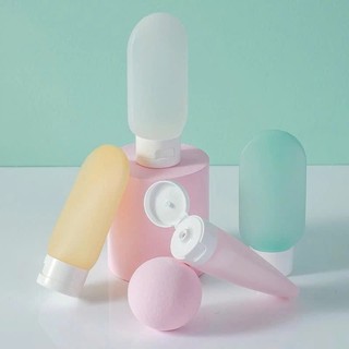 Set 3 Lọ Chiết Du Lịch – Lọ Đựng Mỹ Phẩm Mềm Dẻo, Nhỏ Gọn, Tiện Lợi Cho Spa Và Trang Điểm