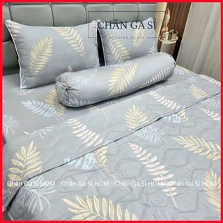 🌱ẢNH THẬT🌱Bộ Ga Gối Lyocell Microfiber Nằm Thoáng Mát, Mềm Mại, Thấm Hút Mồ Hôi Tốt _Chăn Ga Sỉ HCM