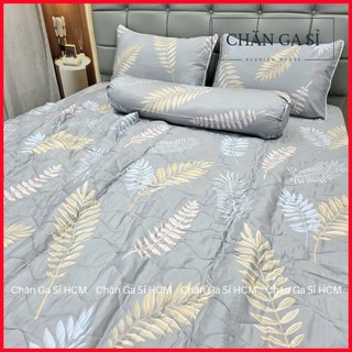 🌱ẢNH THẬT🌱Bộ Ga Gối Lyocell Microfiber Nằm Thoáng Mát, Mềm Mại, Thấm Hút Mồ Hôi Tốt _Chăn Ga Sỉ HCM