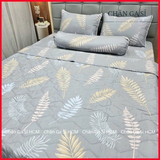 🌱ẢNH THẬT🌱Bộ Ga Gối Lyocell Microfiber Nằm Thoáng Mát, Mềm Mại, Thấm Hút Mồ Hôi Tốt _Chăn Ga Sỉ HCM