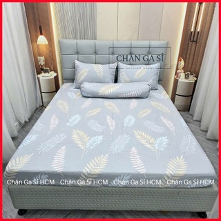 🌱ẢNH THẬT🌱Bộ Ga Gối Lyocell Microfiber Nằm Thoáng Mát, Mềm Mại, Thấm Hút Mồ Hôi Tốt _Chăn Ga Sỉ HCM