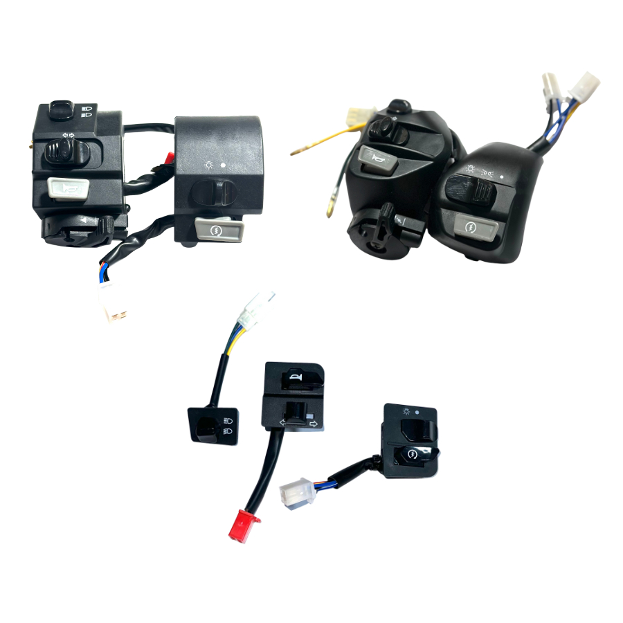 Bộ Cùm Công Tắc Xe Yamaha: Sirius110, Exciter 135,Exciter 150,Sirius FI - Bấm Siêu Nhạy, Nhựa Cao Cấp