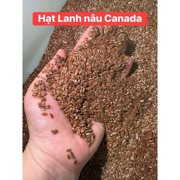 Hạt lanh nâu - Nhập khẩu Canada chính hãng - hỗ trợ ngăn ngừa ung thư vú và tiểu đường – 5