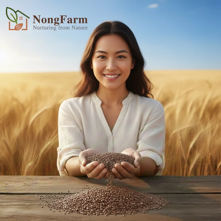 Hạt lanh nâu - Nhập khẩu Canada chính hãng - hỗ trợ ngăn ngừa ung thư vú và tiểu đường – 4