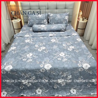 🌱ẢNH THẬT🌱Bộ Ga Gối Lyocell Microfiber Nằm Thoáng Mát, Mềm Mại, Thấm Hút Mồ Hôi Tốt _Chăn Ga Sỉ HCM