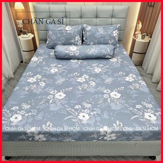 🌱ẢNH THẬT🌱Bộ Ga Gối Lyocell Microfiber Nằm Thoáng Mát, Mềm Mại, Thấm Hút Mồ Hôi Tốt _Chăn Ga Sỉ HCM