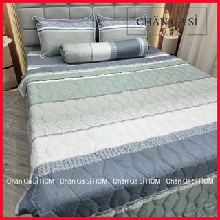 🌱ẢNH THẬT🌱Bộ Ga Gối Lyocell Microfiber Nằm Thoáng Mát, Mềm Mại, Thấm Hút Mồ Hôi Tốt _Chăn Ga Sỉ HCM