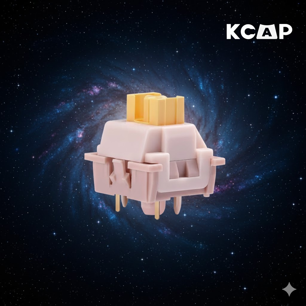 Gateron V2 Peach Linear Switch 5 Chân | KCAP - World of Keycaps