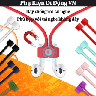 Dây đeo tai nghe nam châm – Đeo cổ tiện lợi, chống rơi hiệu quả, phù hợp nhiều loại tai nghe