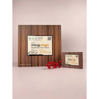 [Chính Hãng] Viên Tinh Dầu Thông Đỏ Premium Vita Gold Hàn Quốc (Hộp 120 Viên)