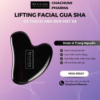 Đá Thạch Anh Đen Revision Skincare Lifting Facial Gua Sha Mát Xa Size Nhỏ