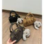 👜 Túi Xách Nữ Da Lộn Mini 20cm – Túi Cầm Tay & Đeo Chéo Sang Trọng Tặng Charm Gấu Dễ Thương - ST451