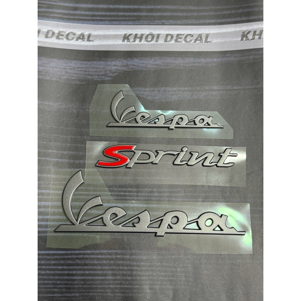 Tem nổi Vespa Sprint Hàng Zin chuẩn hãng
