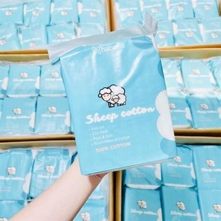 [ Hàng Công Ty ] Bông Tẩy Trang Habara Sheep Cotton 234 Miếng - Xuất Full VAT - gói