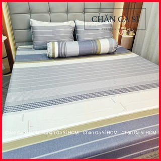 🌱ẢNH THẬT🌱Bộ Ga Gối Lyocell Microfiber Nằm Thoáng Mát, Mềm Mại, Thấm Hút Mồ Hôi Tốt _Chăn Ga Sỉ HCM