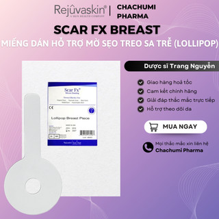 Miếng dán hỗ trợ mờ sẹo phẫu thuật ngực treo sa trễ Rejuvaskin Scar FX Breast