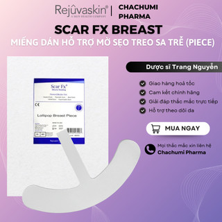 Miếng dán hỗ trợ mờ sẹo phẫu thuật ngực treo sa trễ Rejuvaskin Scar FX Breast