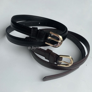 Thắt lưng khoá tròn bản trung 1,8cm | BYMINTT