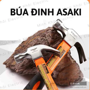 Búa đóng đinh Asaki, búa nhổ đinh đa năng AK-0373 Cao Cấp